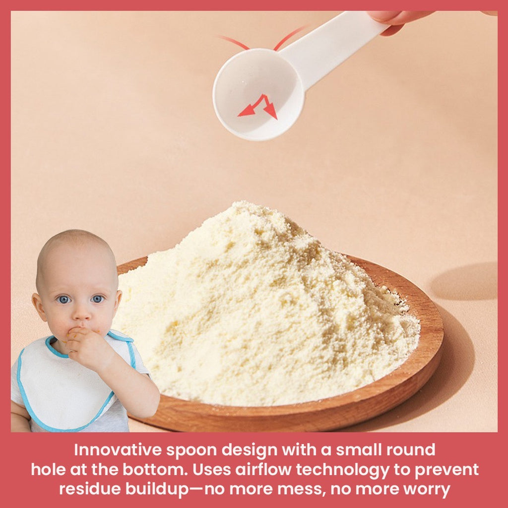Baby Milk Storage Box with Scoop | Airtight Formula Dispenser & Snack Container