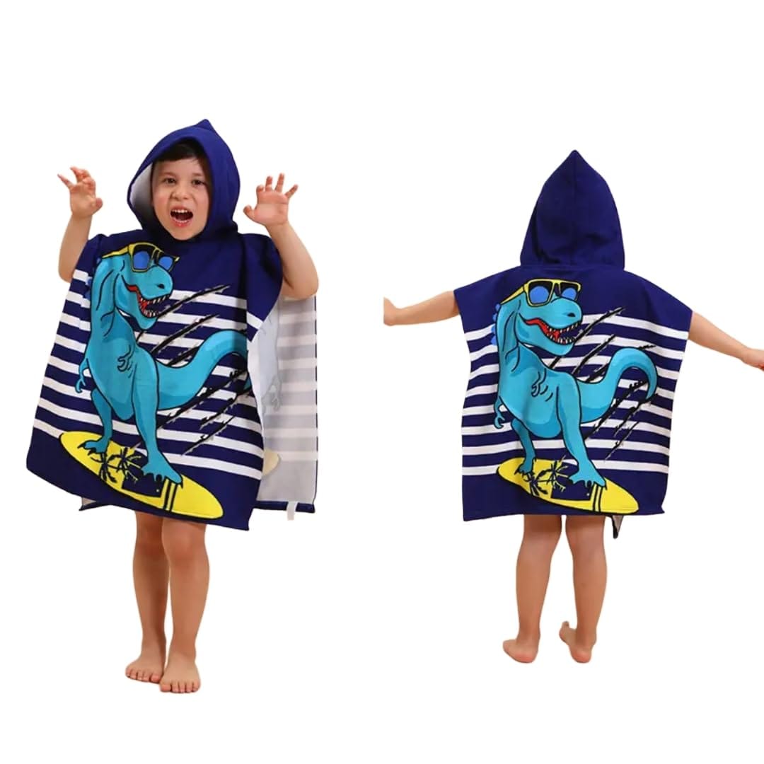 Kids Hooded Beach and Swimming Pool Towel