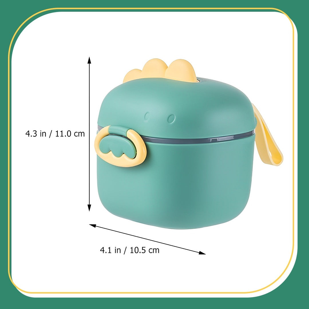 Baby Milk Storage Box with Scoop | Airtight Formula Dispenser & Snack Container