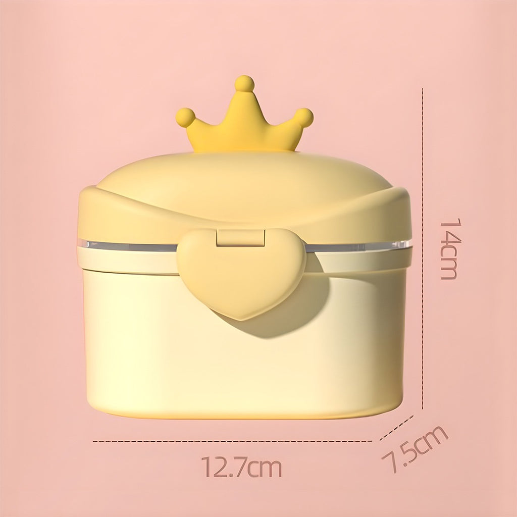Baby Milk Storage Box with Scoop | Airtight Formula Dispenser & Snack Container