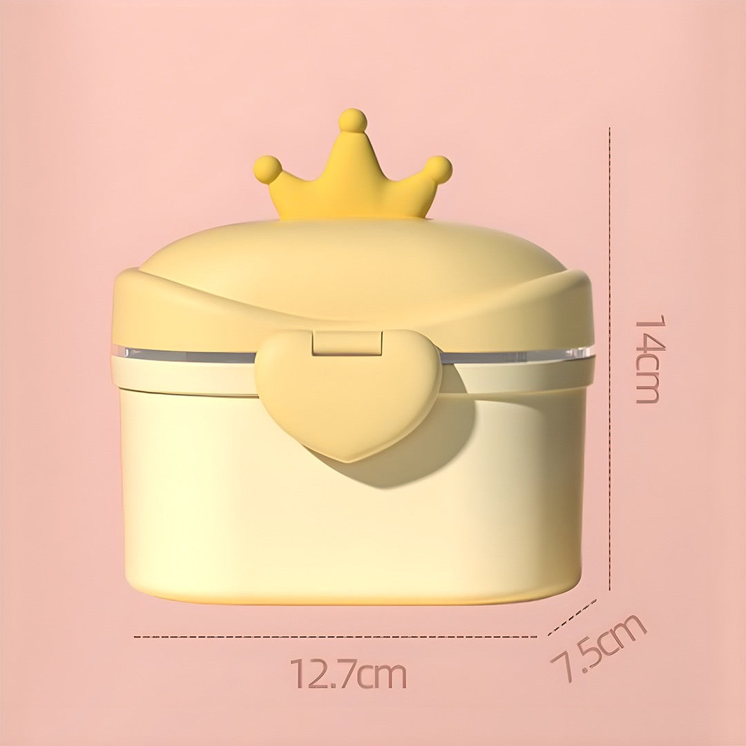 Baby Milk Storage Box with Scoop | Airtight Formula Dispenser & Snack Container