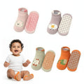 Tony Stark Ultra-Soft Cotton Baby Socks Set, Antislip Socks for New Born Baby 0-3 Years